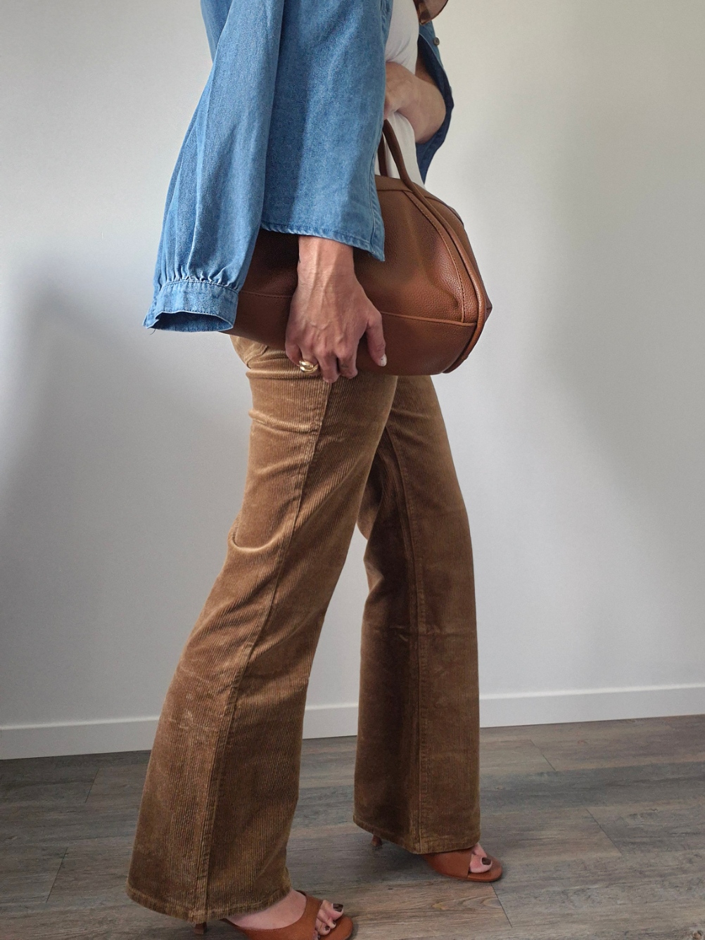 Pantalon Prémium ARTHUR velours camel – Image 4