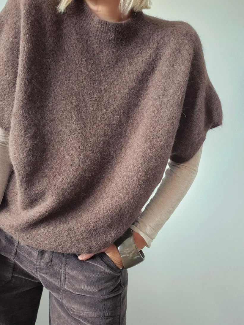 Pull "Mérine" – Douceur Alpaga & Maille Moelleuse Premium – Image 2