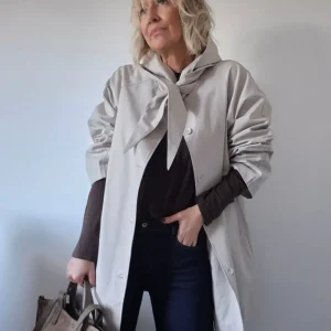 Trench Eléonore trois-quarts oversize