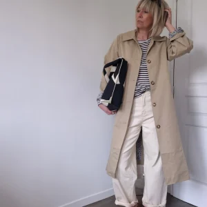 Trench « Liberty » – doublure fleurie