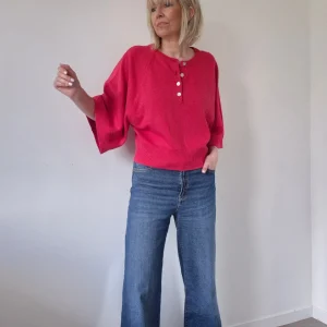 Pull « Siena » – maille rouge